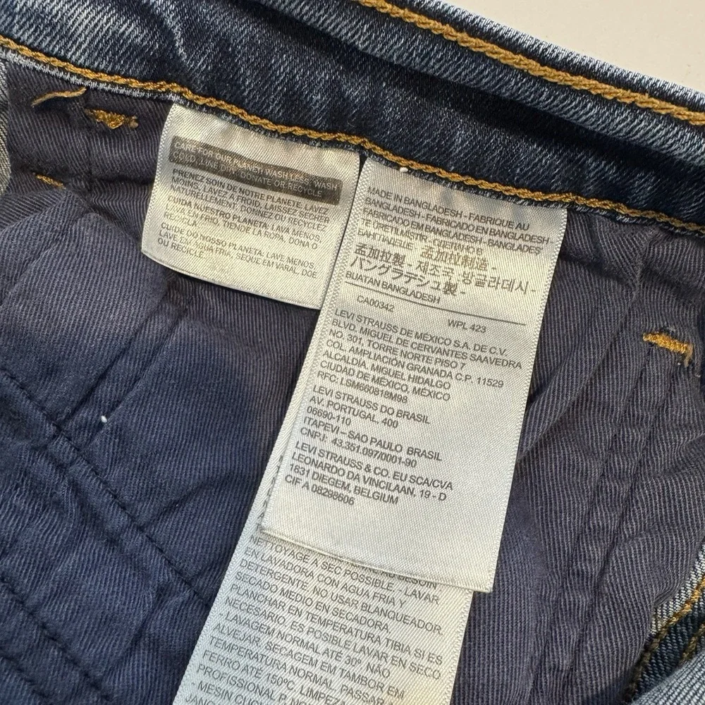 Levi's Workwear Fit‎ Men's Jeans 40x30 Straight Leg Blue Denim Workwear Pants